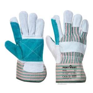 Leather Rigger 365 Cow Split Reinforced Palm Glove
