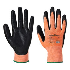 Guanto anti taglio Nitrile foam - Ambra - Portwest A643