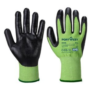 Guanto anti taglio Nitrile foam - Verde - Portwest A645