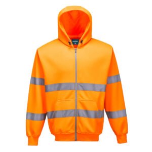 Sweat zip HiVis à capuche - Portwest B305