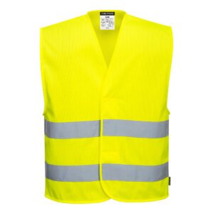 Vestă Reflectorizantă din Plasă Hi-Vis - Gamă Vizibilitate Ridicată - Portwest C374