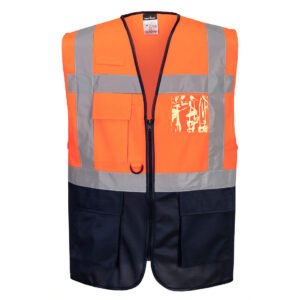 Warsaw Hi-Vis Contrast Executive Vest