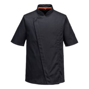 Jachetă Bucătar Chef's Mesh Air Pro Asimetrica S/S - Industria Alimentară - Marca Portwest C739