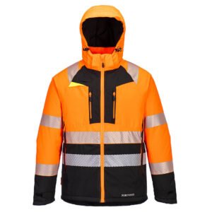 Geacă de Iarnă Hi-Vis Clasa 2 Portwest DX4 - Gamă Vizibilitate Ridicată - Portwest DX430