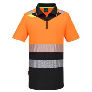 Tricou Polo Hi-Vis DX4 Clasa 1 - Vizibilitate Ridicată - Marca Portwest DX435