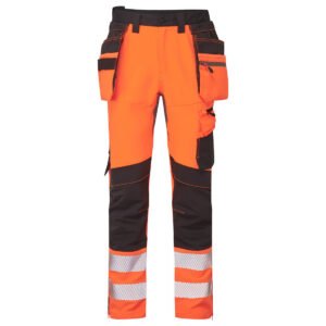 Pantaloni de Lucru DX4 Hi-Vis cu Buzunare Detașabile - Gamă Vizibilitate Ridicată - Marca Portwest DX454