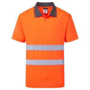 Tricou Polo Portwest ES1 Esențial Reflectorizant - Vizibilitate Ridicată - Portwest ES477