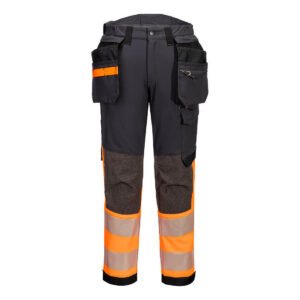EV4 Pantaloni Stretch Hi-Vis Classe 1 Holster staccabile - Portwest EV442