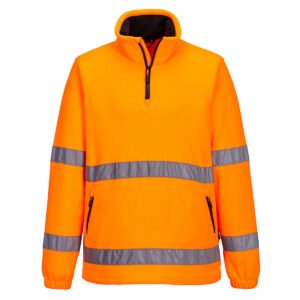 Pile Hi-Vis mezza zip - Portwest F302