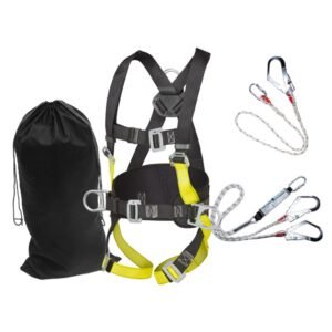 Kit Protecție la Înălțime Construction - Protecția pentru Lucrul la Înălțime - Marca Portwest FP65, Black