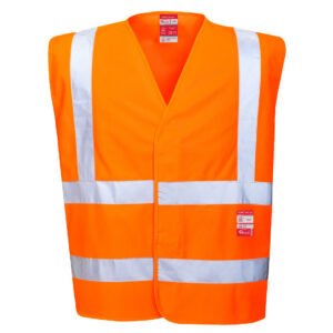 Vestă Bizflame Ignifugă Hi-Vis - Protecție Ignifugă Multi-Norm - Marca Portwest FR75