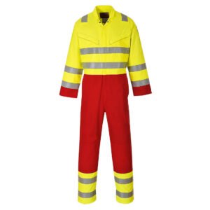 Combinezon Portwest Bizflame Work Hi-Vis Contrast FR - Protecție Ignifugă Multi-norm - Portwest FR90