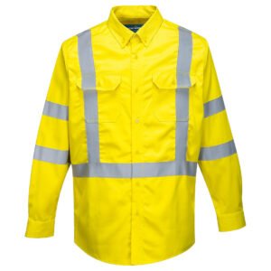Cămașă Ignifugă Hi-Vis Bizflame 88/12 - Protecție Ignifugă Multi-norm - Portwest FR95