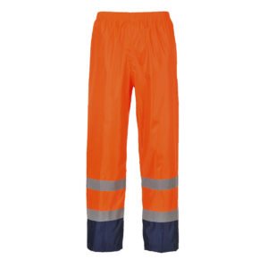 Pantaloni Ploaie Contrast Imbracaminte de Vizibilitate Ridicata Portwest H444