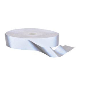 Bandă Reflectorizantă Hi-VisTex 50mm x 100m - Vizibilitate Ridicată - Marca Portwest HV50, Silver