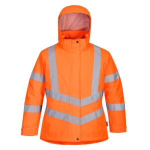Jachetă de Iarnă Hi-Vis pentru Femei - Gamă Vizibilitate Ridicată - Marca Portwest LW74