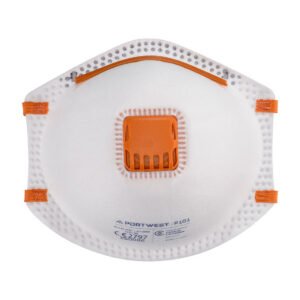 Respirator FFP1 cu Valvă (Set 10 buc.) - Măști de unică folosință - Marca Portwest P101, White