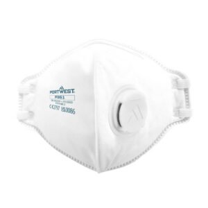 Masque FFP3 pliable à Valve DOLOMITE (20 pcs) - Portwest P351WHR