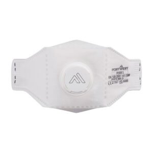 Masque EAGLE pliable FFP3 Dolomite avec valve (Pk10) - Portwest P391WHR
