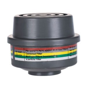 Filtru Combinat Gaze, Vapori și Particule ABEK1P3 - Protecție Respiratorie - Marca Portwest P970, Grey
