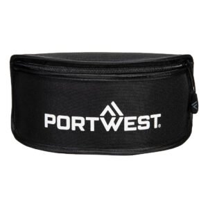 Cutie Depozitare Ochelari Siguranta PA16 - Protecția Ochilor - Marca Portwest PA16, Black