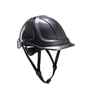 Cască de Protecție Ventilată Endurance Carbon Look - Protecția Capului - Portwest PC55, Grey