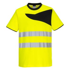 PW2 Tricou HiVis Cotton Comfort S/S