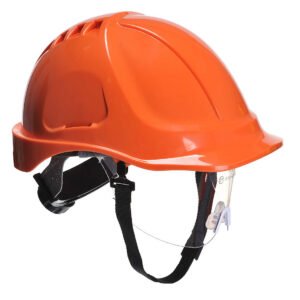 Casca de Protecție cu Vizor Retractabil Endurance Plus - Protecția Capului - Portwest PW54