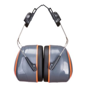 Antifoane HV Extreme Clip-On - Protecția Auditivă - Marca Portwest PW62, Grey/Orange