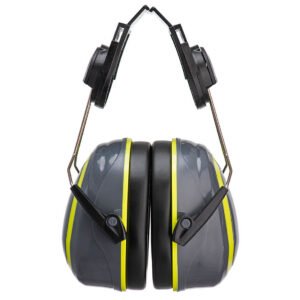 Antifoane HV Extreme Premium - Protecția Auditivă - Marca Portwest PW76, Grey/Yellow