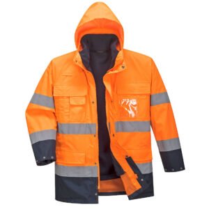 Jachetă Hi-Vis 3-în-1 Contrast Lite - Gamă Vizibilitate Ridicată - Marca Portwest S162