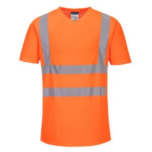 Tricou Hi-Vis Cotton Comfort cu Insertii Mesh - Vizibilitate Ridicata - Portwest S179