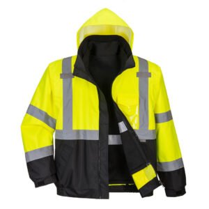 Geacă Bomber 3 în 1 Hi-Vis Portwest S365 - Vizibilitate Ridicată
