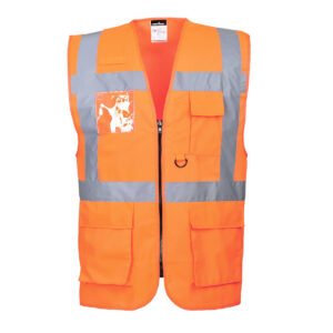 Vestă de Siguranță Berlin Hi-Vis Executive - Vizibilitate Ridicată - Marca Portwest S476