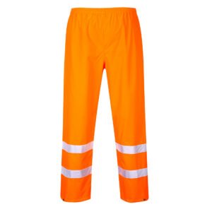 Pantaloni de Ploaie Trafic Hi-Vis - Vizibilitate Ridicată - Marca Portwest S480