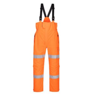 Pantaloni Cu Pieptar Impermeabili Vizibilitate Ridicată Extreme - Gama Vizibilitate Ridicată - Marca Portwest S594