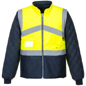 Jachetă Reversibilă 2-în-1 Respirabilă Hi-Vis Contrastantă - Gamă Vizibilitate Ridicată - Marca Portwest S769