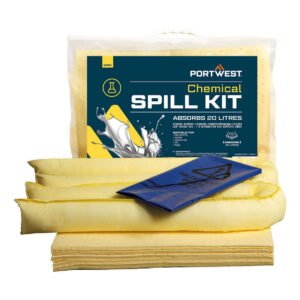 Kit Control Chimic 20 Litri Profesional - Control al Imprastierii - Marca Portwest SM90, Yellow