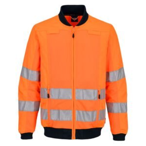 Jachetă de Lucru Hi-Vis cu Panouri Mesh - Vizibilitate Ridicată - Portwest T164